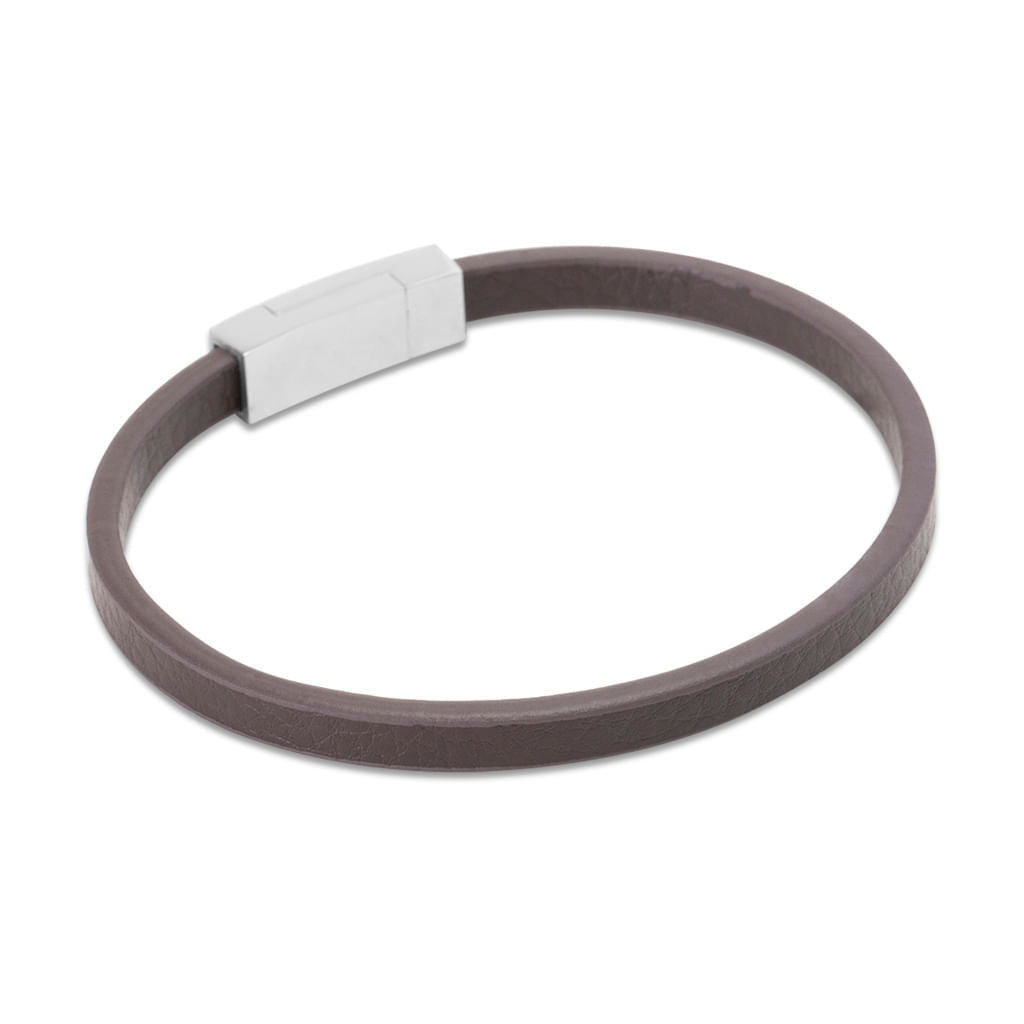 Pulseira Arnault de Couro Marrom