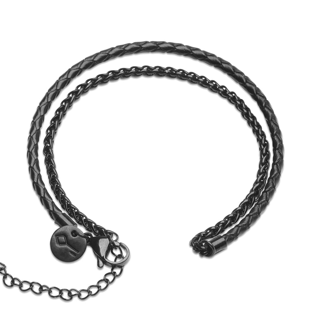 Pulseira Aço Lemmy Preto Ajustável