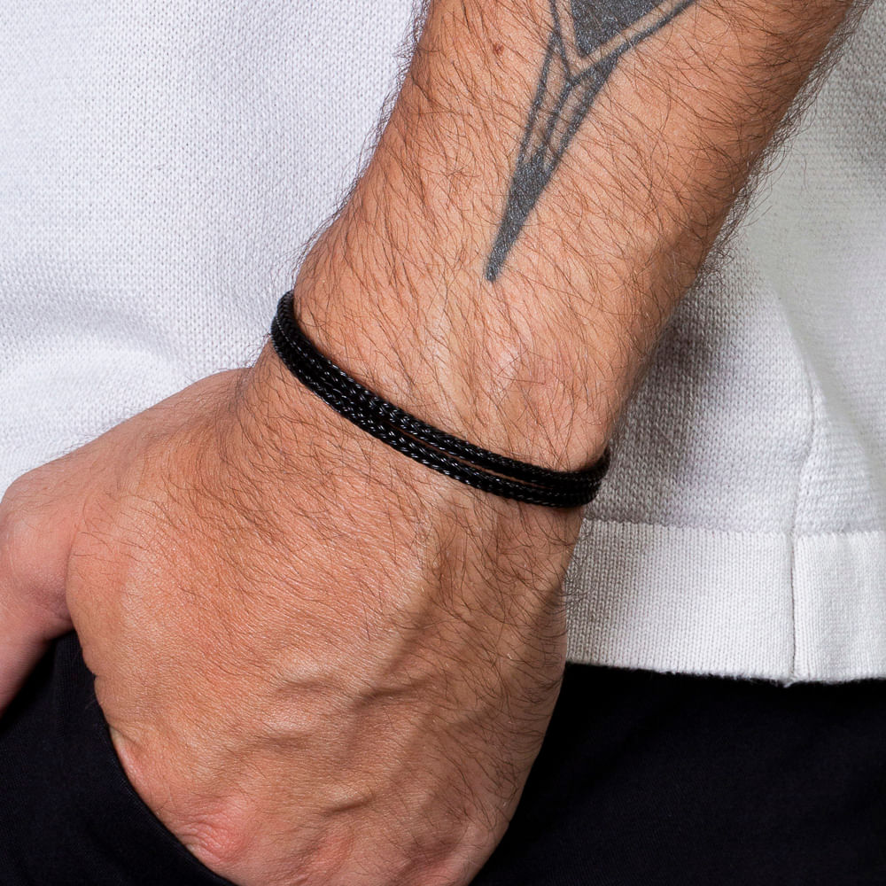 Pulseira Forca Ii Black Preto