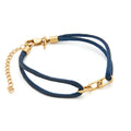Pulseira Pétala Navy Azul Marinho