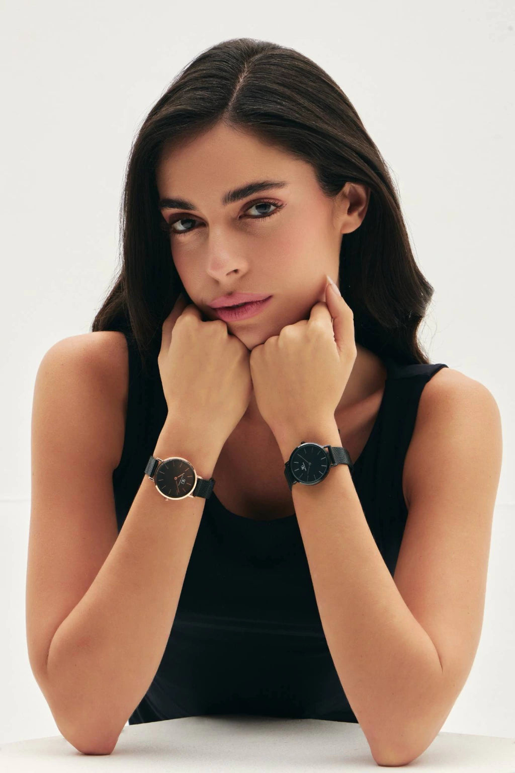 Relógio Feminino Preto Houston Full Black 32mm