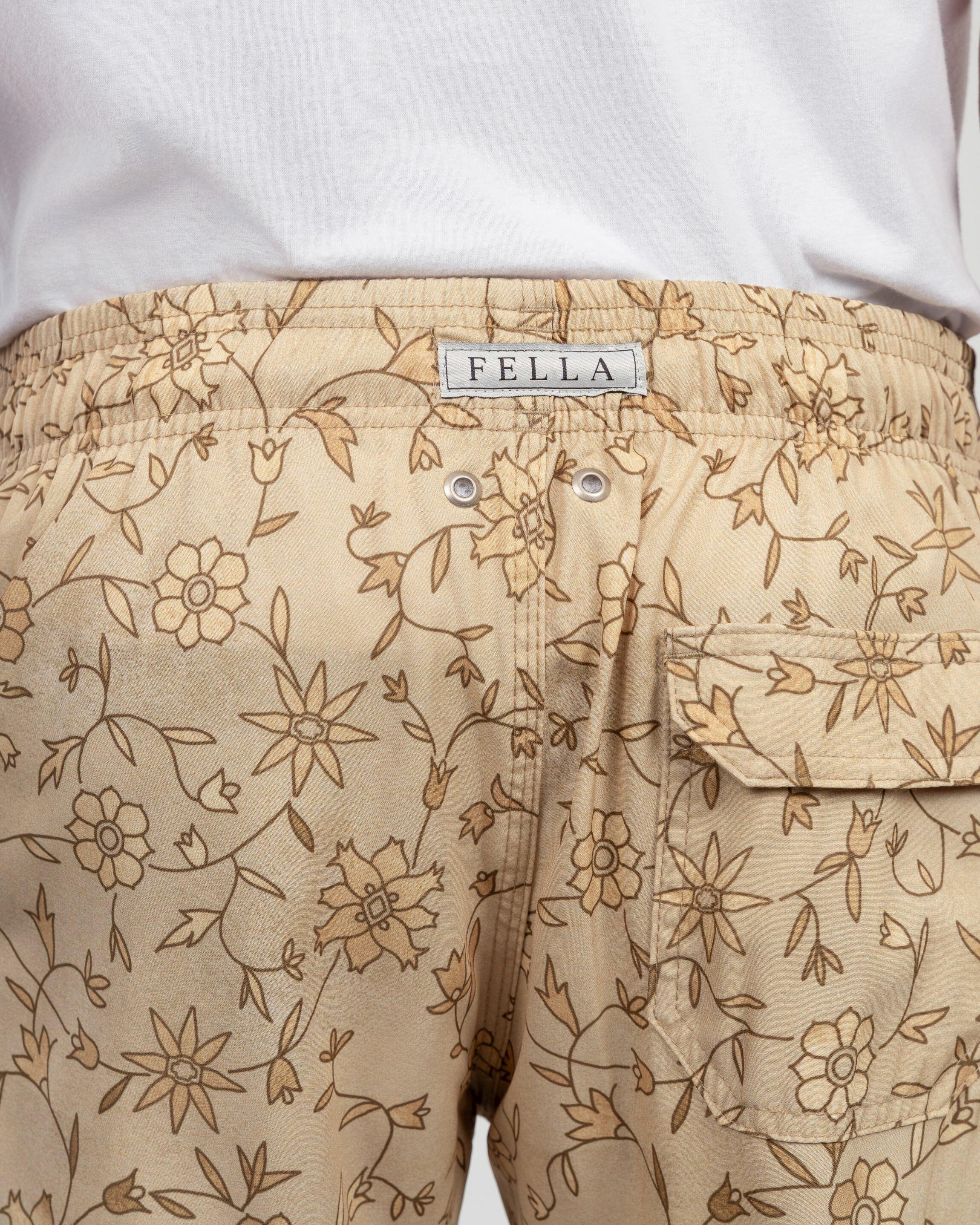 Short Estampado Garden Amarelo
