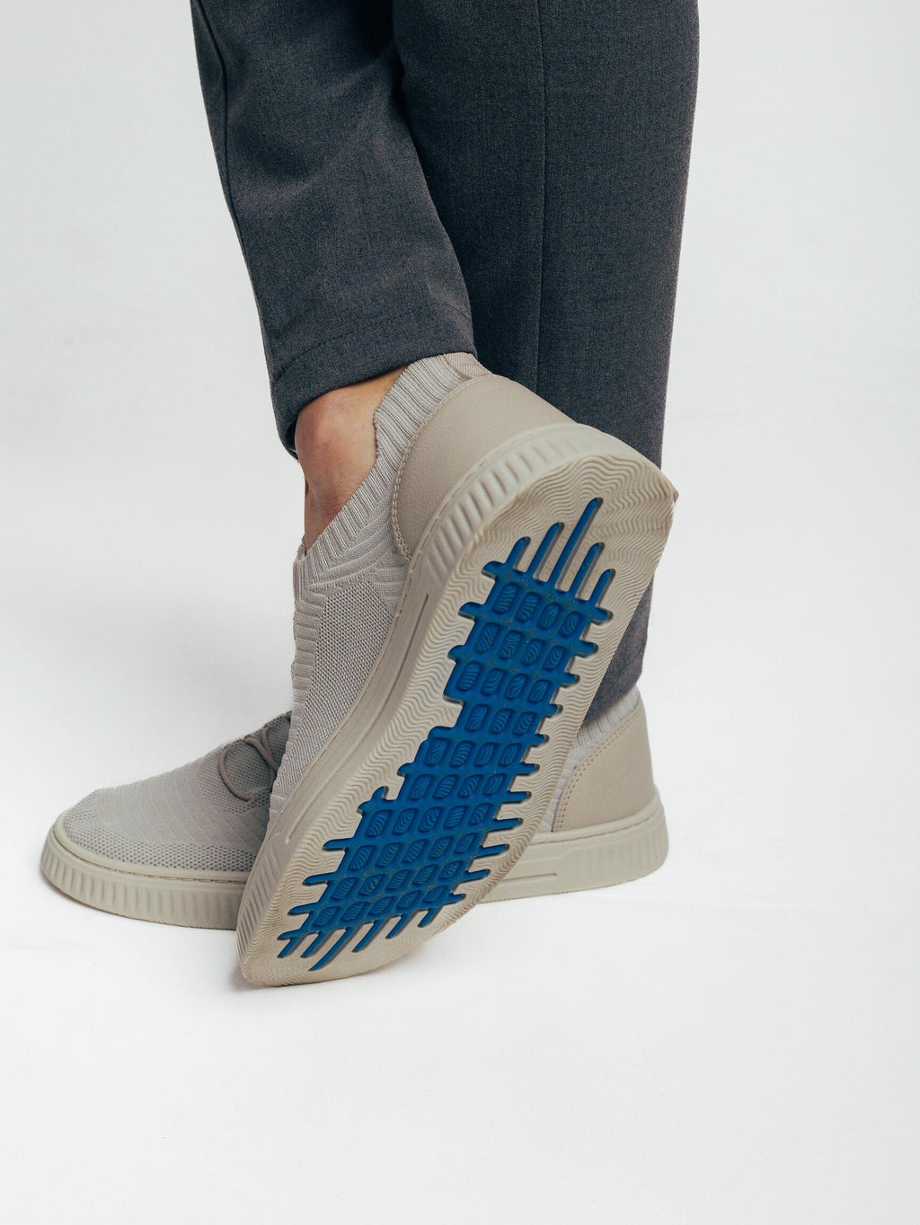 Tênis Knit Bege