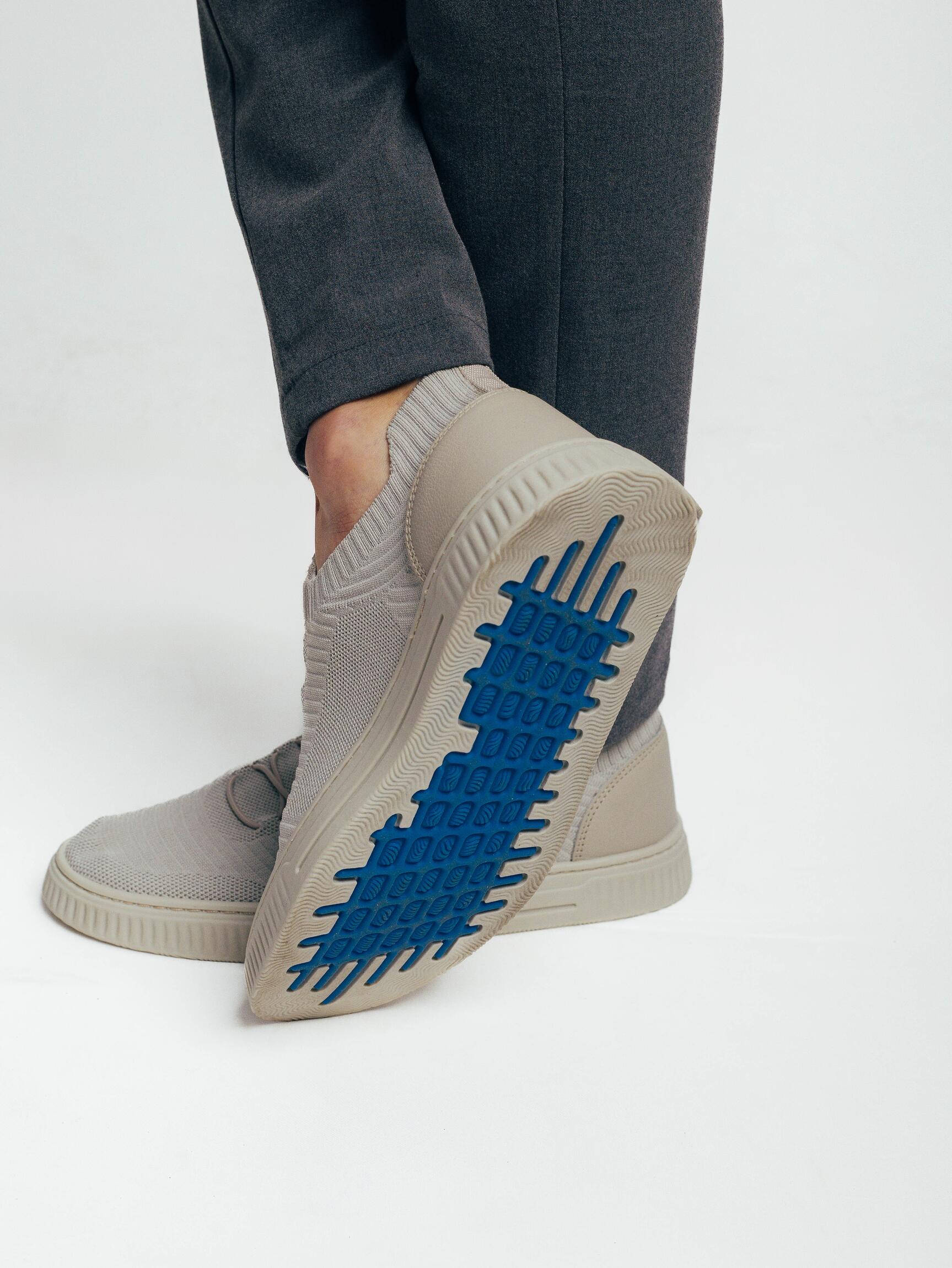 Tênis Knit Bege