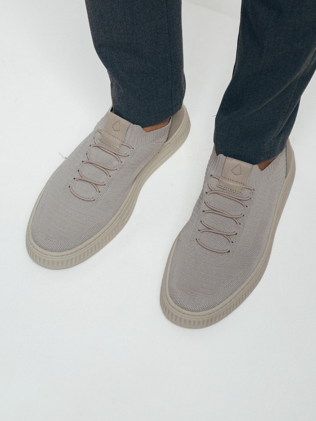 Tênis Knit Bege